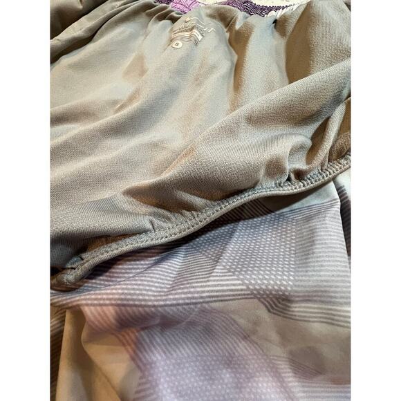 NIKE RUNNING SHORTS PURPLE GREY WOMENS SIZE SMALL - Picture 5 of 7